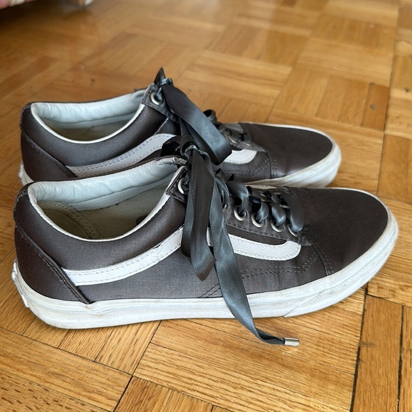 Vans Satin Grey Sneakers - Picture 1 of 7
